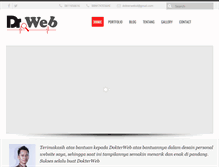 Tablet Screenshot of dokterweb.com